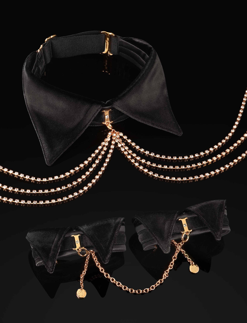 Honey Bunny Choker & Cuffs Set