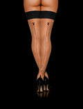 Honey Bunny Black Stay Up Stockings