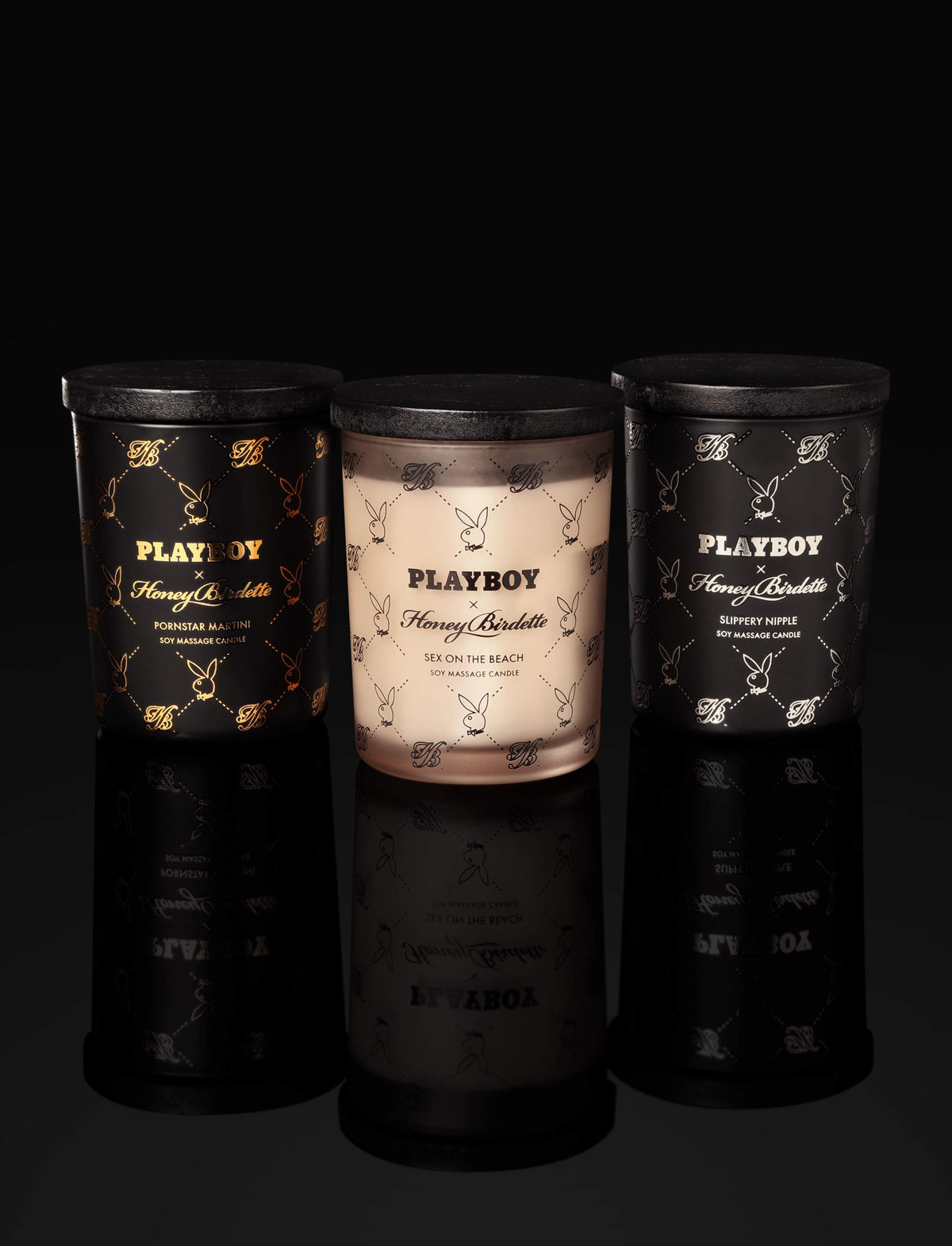 Triple Tease Mini Massage Candles